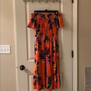 Off the shoulder dress